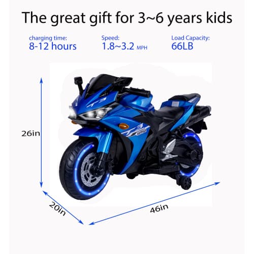 Kids Motorcycle,12V Motorcycle For Kids 3 4 image 20