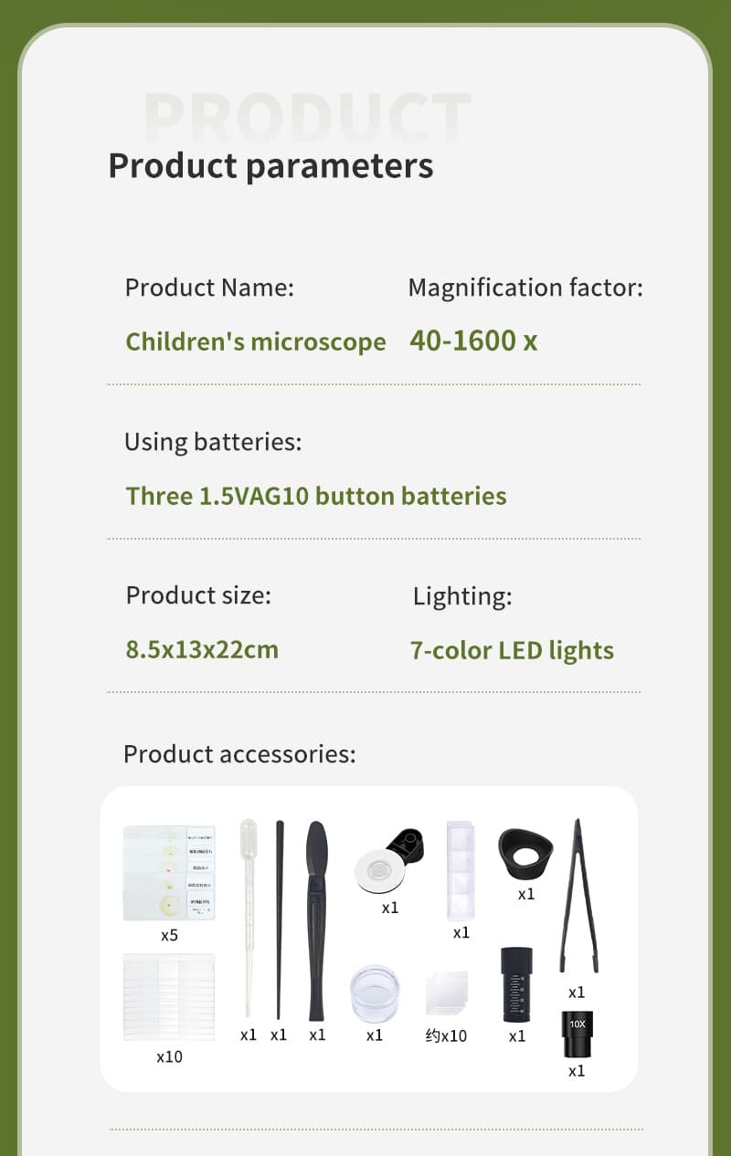 Microscope ProfessionalModel 40X-16000xWhite,only Can Be Used On image 15