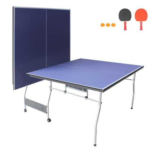 8ft Mid-Size Table Tennis Table Foldable image 7