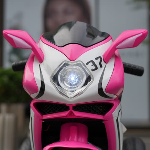Plastic Red 6V Kids Electric Motorcycle Kids image 25