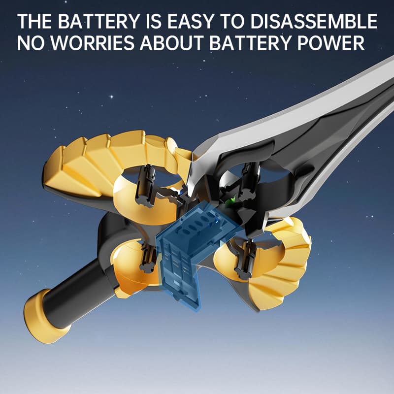 Flying Sword - Golden,Copper Color - Single Battery image 22
