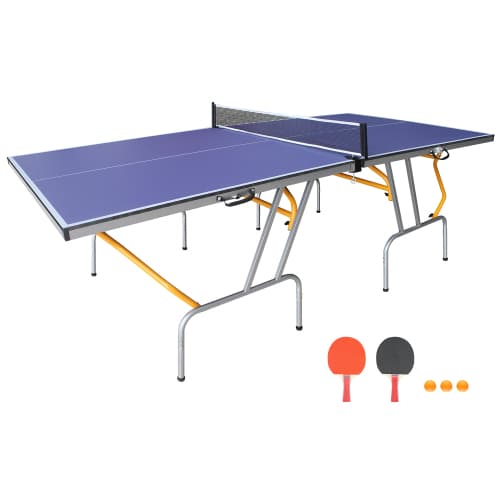 8ft Mid-Size Table Tennis Table Foldable image 4