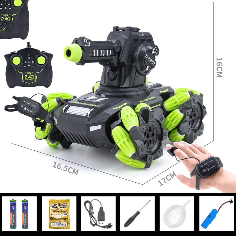 The Remote Control Tank Toy Car Can Be Charged By Launching Water Bombs image 7