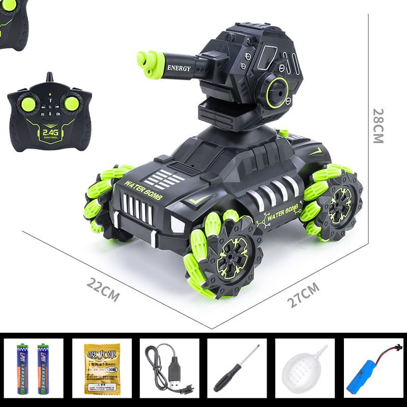 The Remote Control Tank Toy Car Can Be Charged By Launching Water Bombs image 4