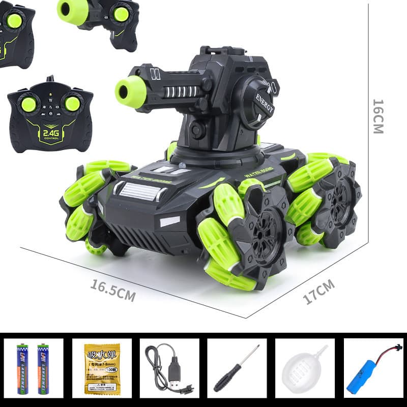 The Remote Control Tank Toy Car Can Be Charged By Launching Water Bombs image 9