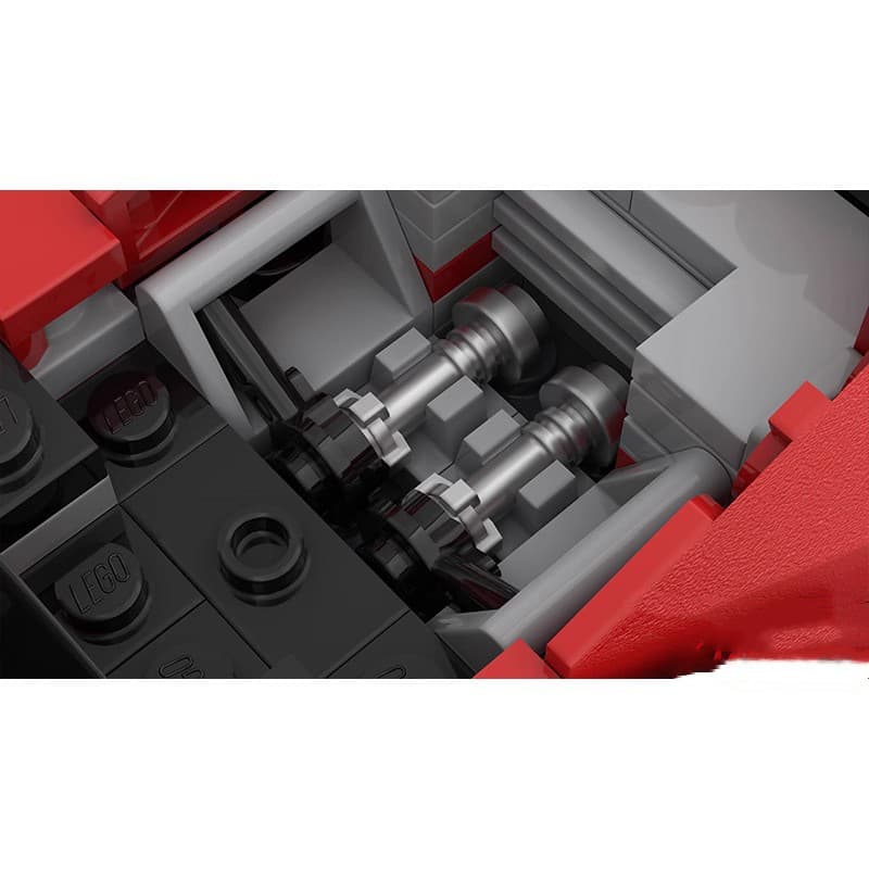 Racing Model Assembled Blocks Educational Toys image 2
