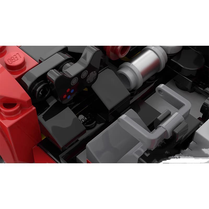 Racing Model Assembled Blocks Educational Toys image 3