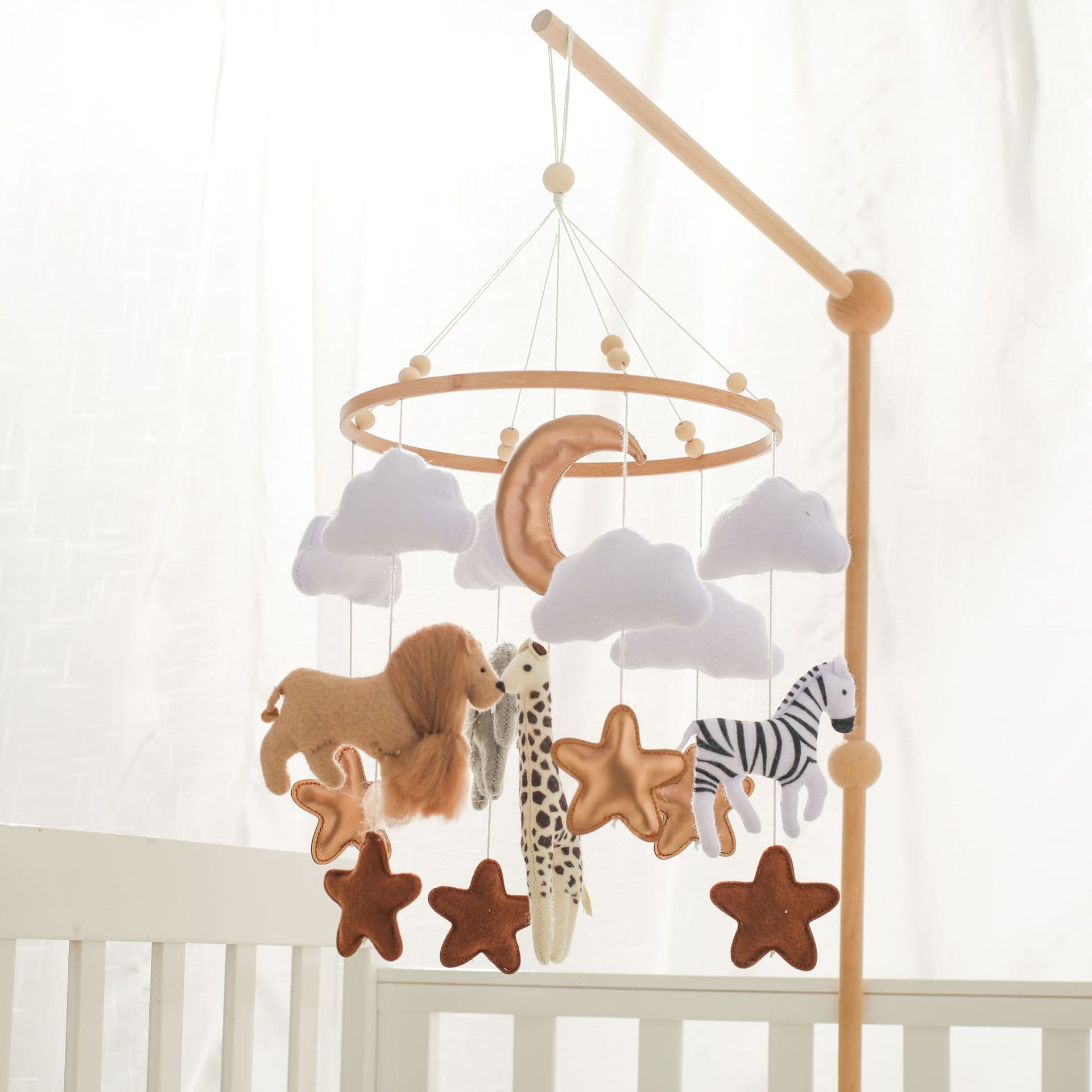 Room Hand-eye Coordination Decoration Wind Chimes Crib image 6