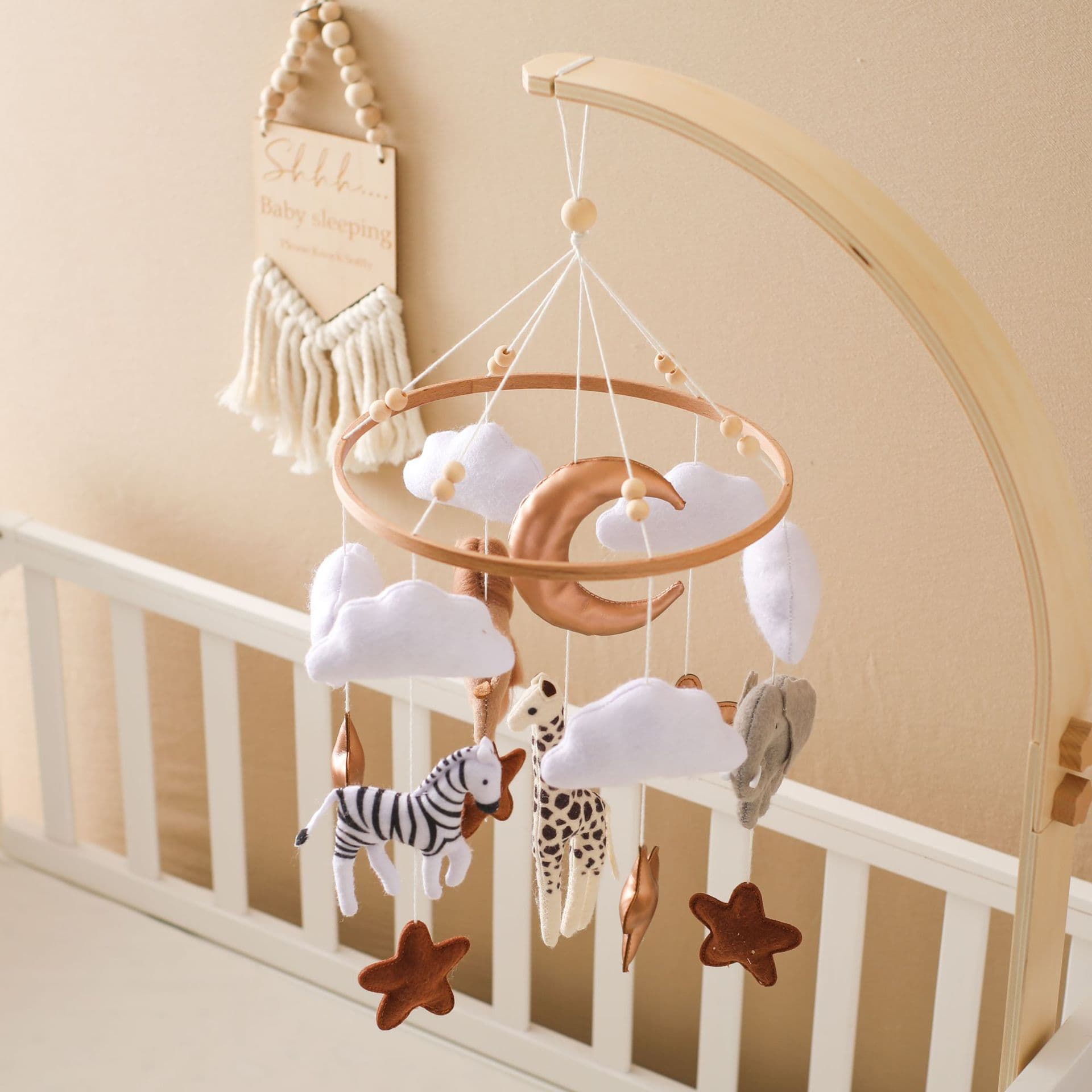 Room Hand-eye Coordination Decoration Wind Chimes Crib image 7