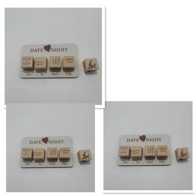 Wooden Date Night Dice Wooden Date Night image 7