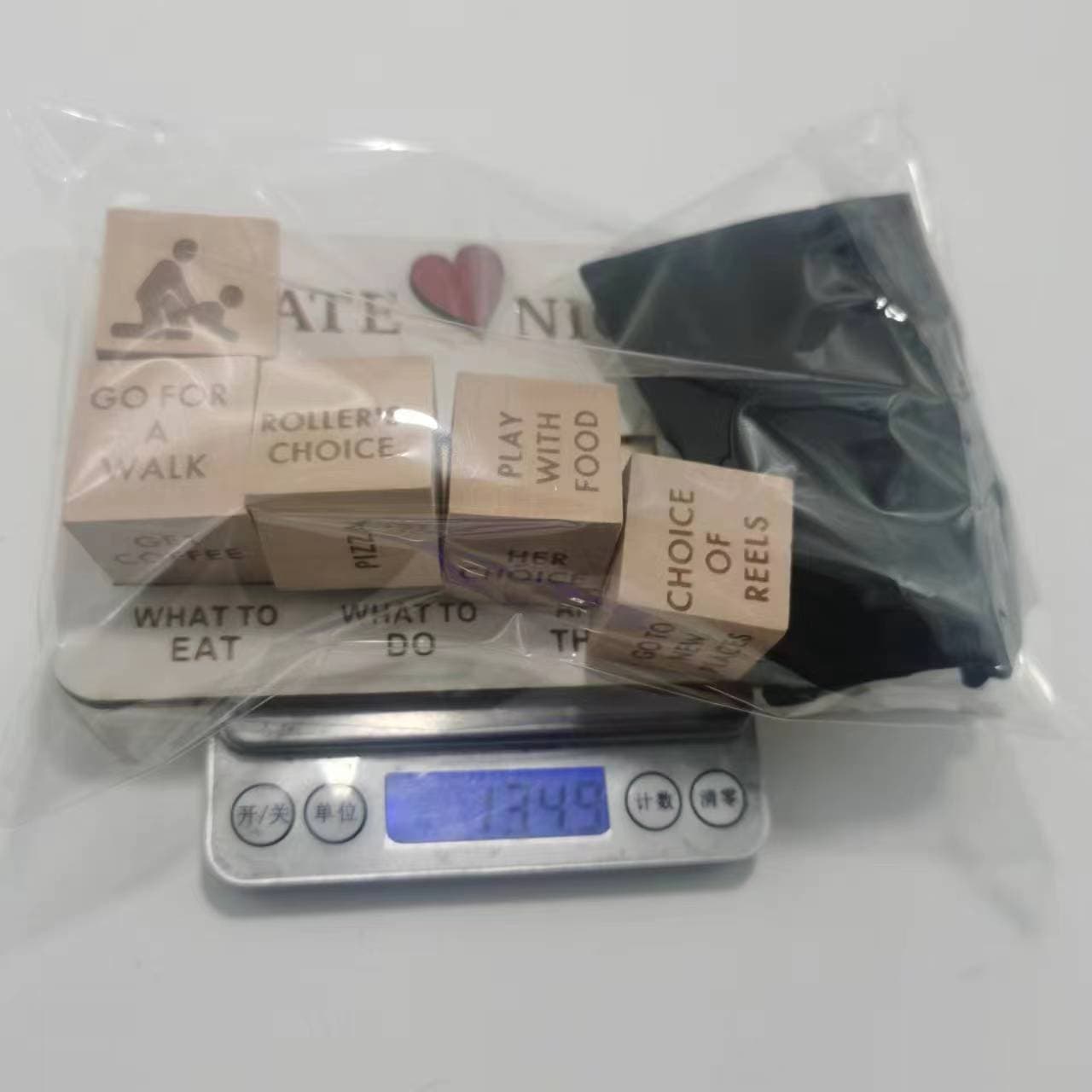 Wooden Date Night Dice Wooden Date Night image 8