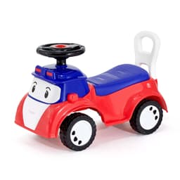 Ride On Toddler Push Car, Push Car For Toddler 19 To 36 Months, Kids Ride On Toy With Music & Under-seat Storage, 55 Lbs Load Capacity, Foot-to-Floor Walker For Toddlers Boys Girls, Red thumbnail 1