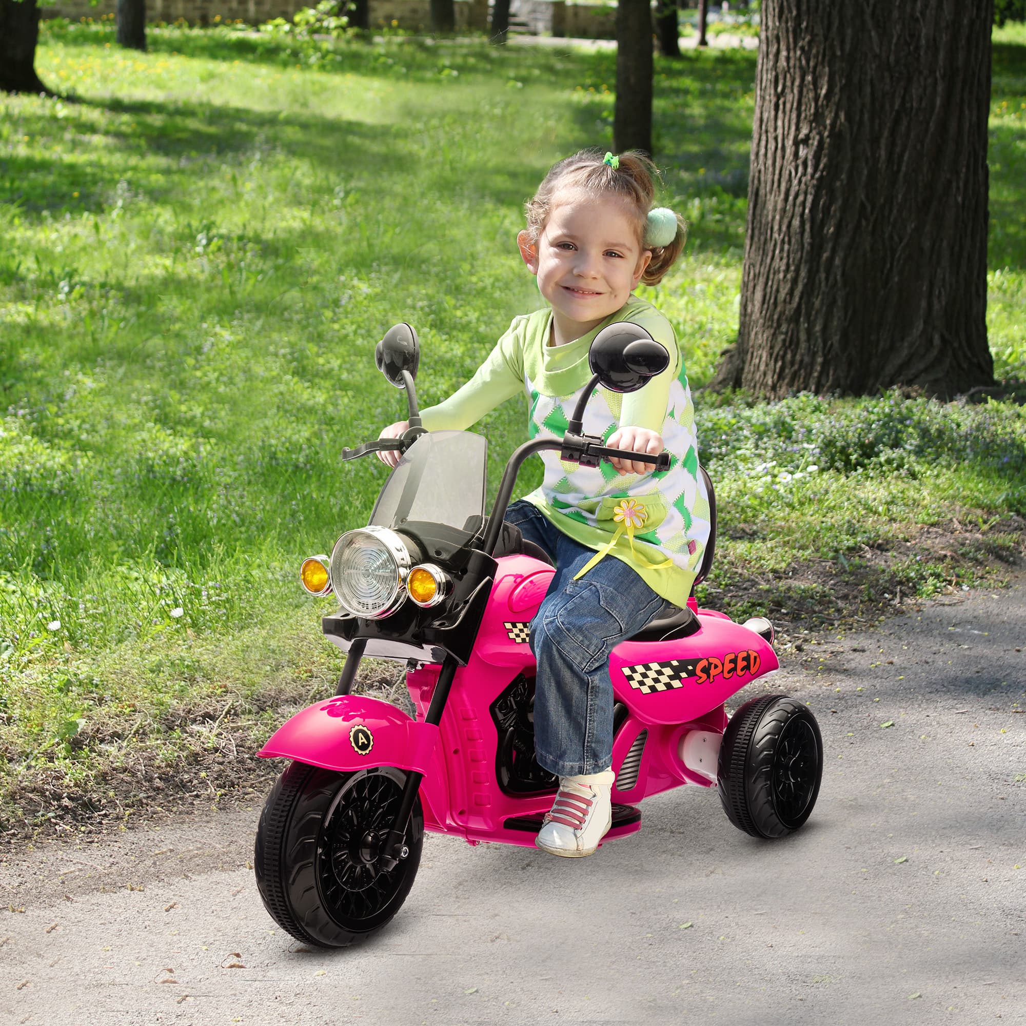 6V 3 Wheel Electric Motorcycle for Kids image 2