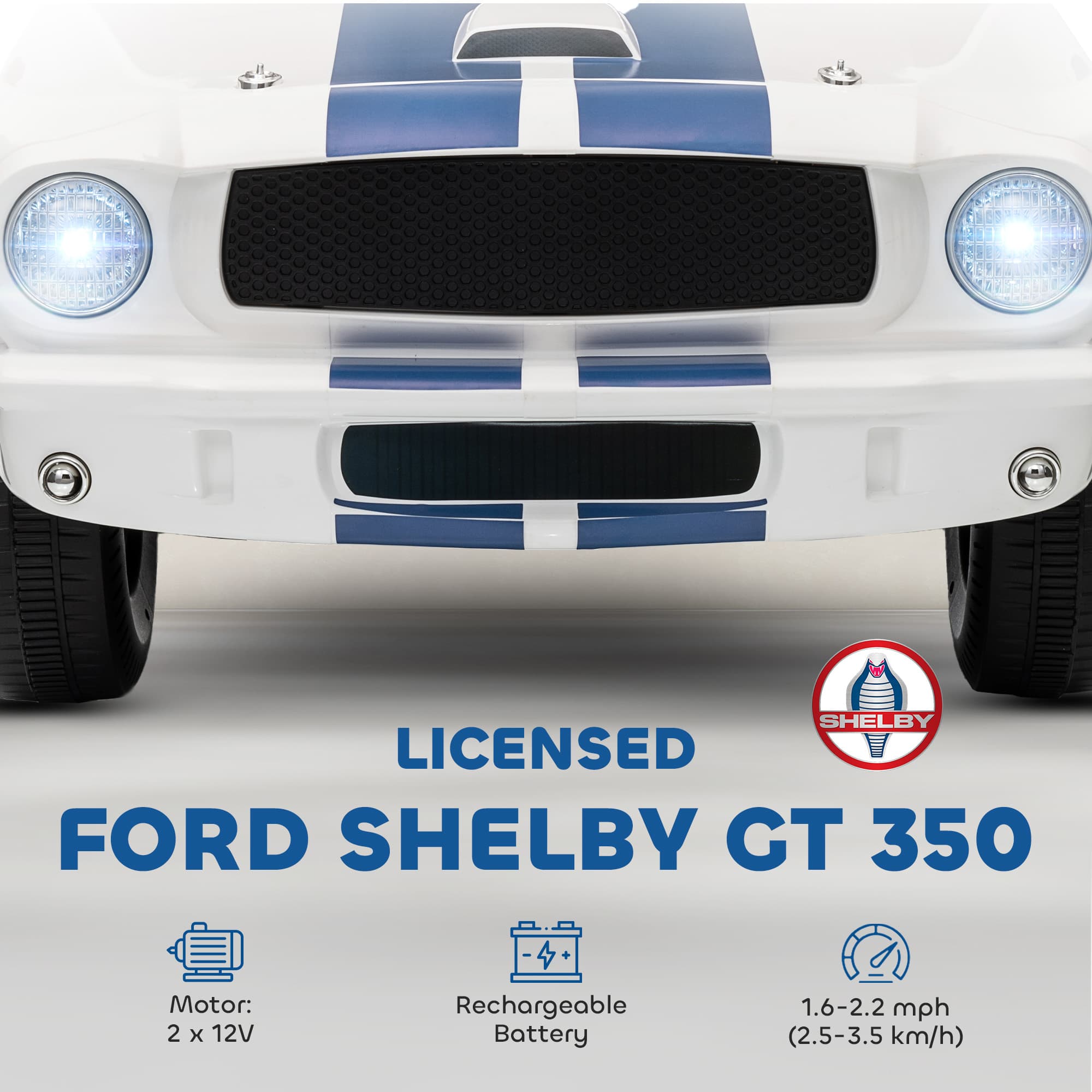 Licensed Ford Shelby GT 350 Kids Ride image 4