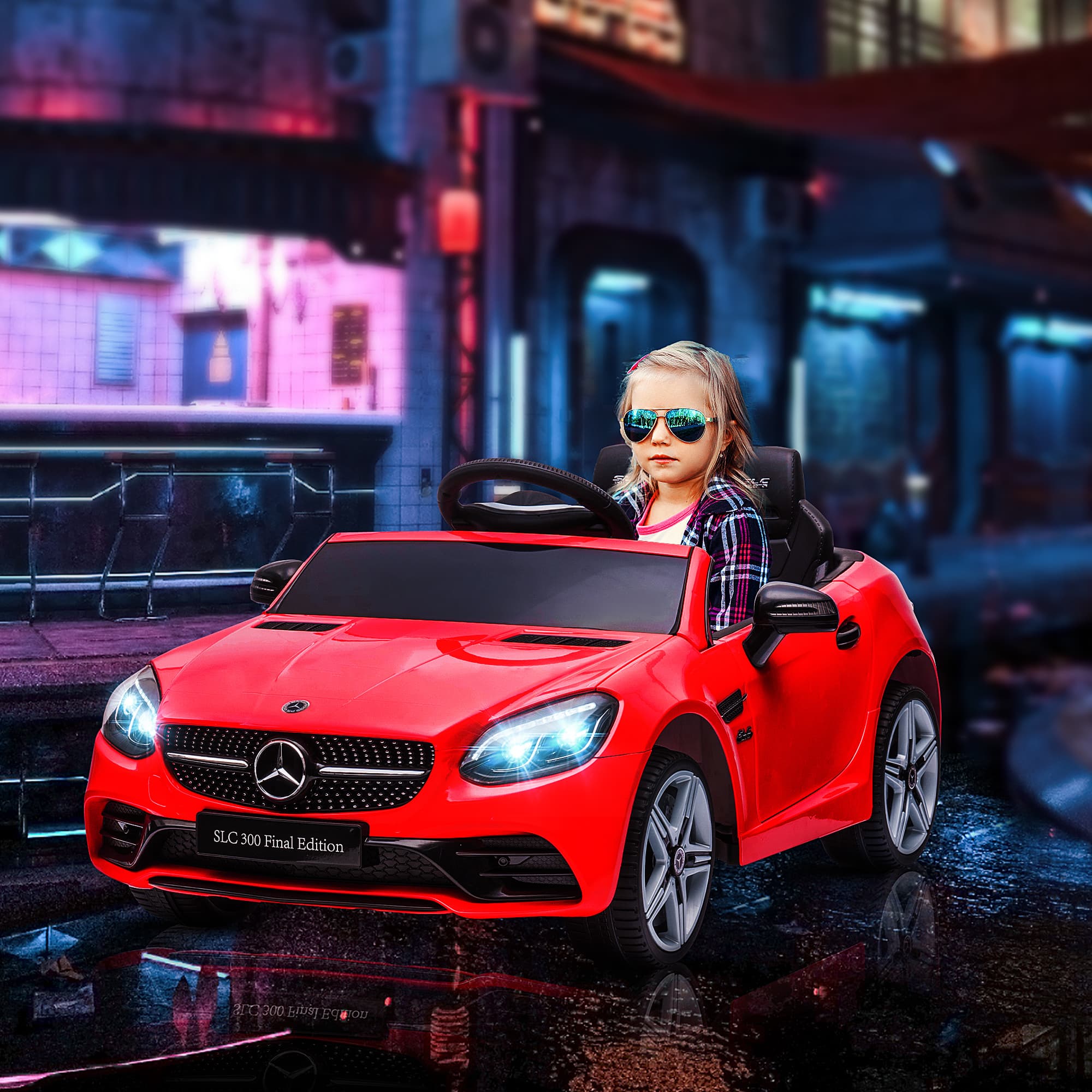 Mercedes SLC 300 Licensed Kids Electric Car image 3