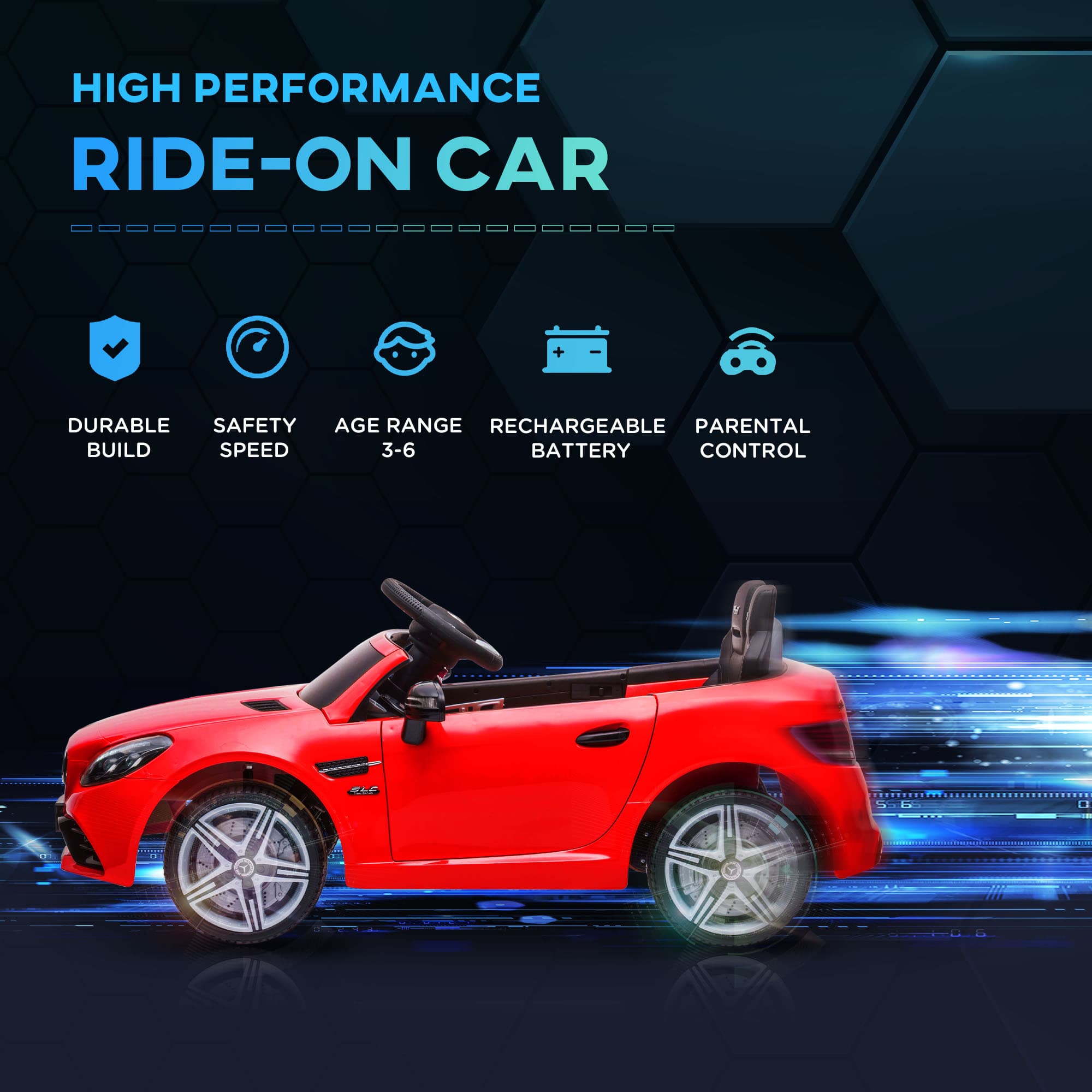 Mercedes SLC 300 Licensed Kids Electric Car image 5
