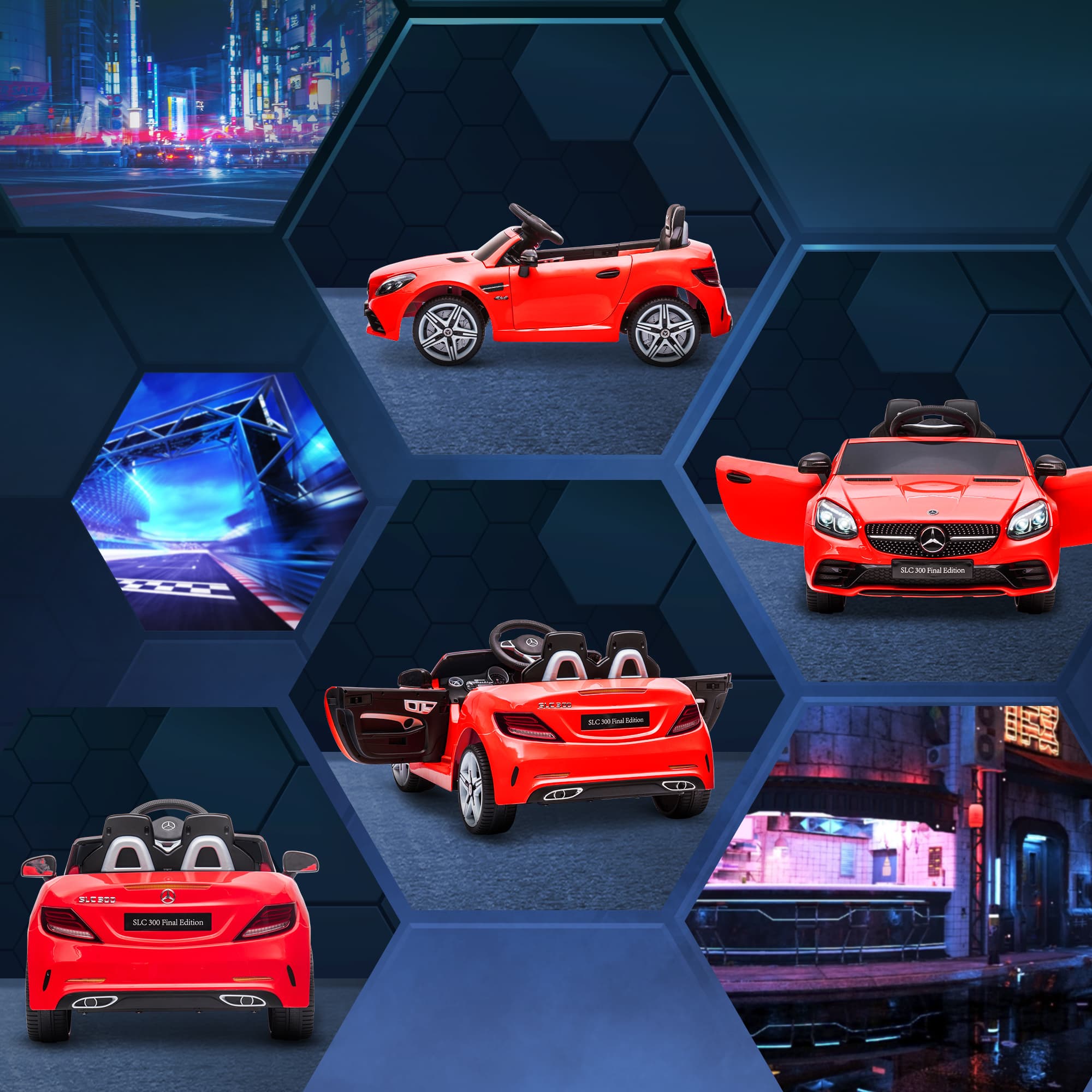 Mercedes SLC 300 Licensed Kids Electric Car image 8