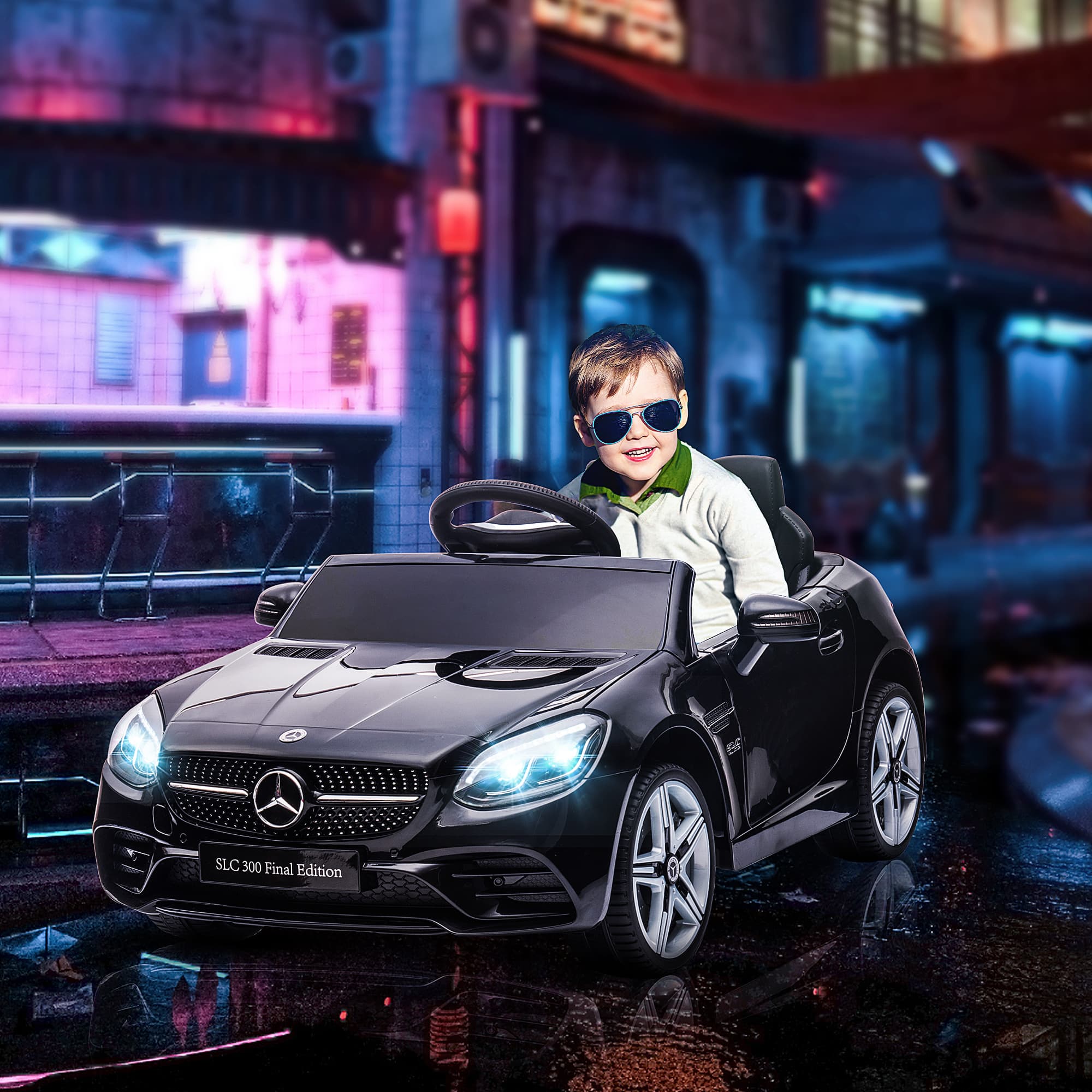 Mercedes SLC 300 Licensed Kids Electric Car image 2