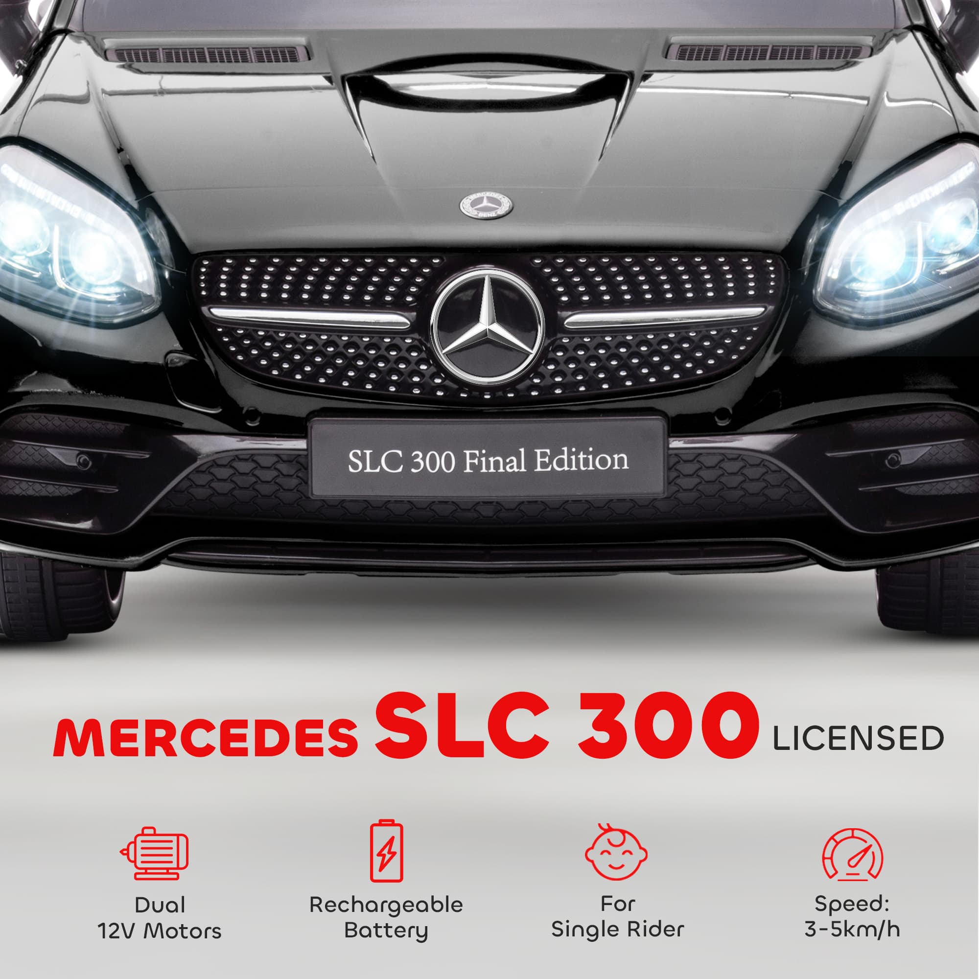 Mercedes SLC 300 Licensed Kids Electric Car image 4