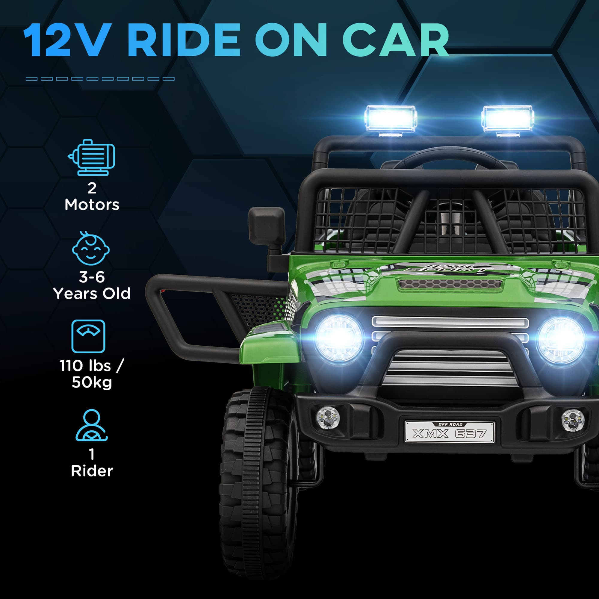 12V Ride on Car, Ride on Truck image 4