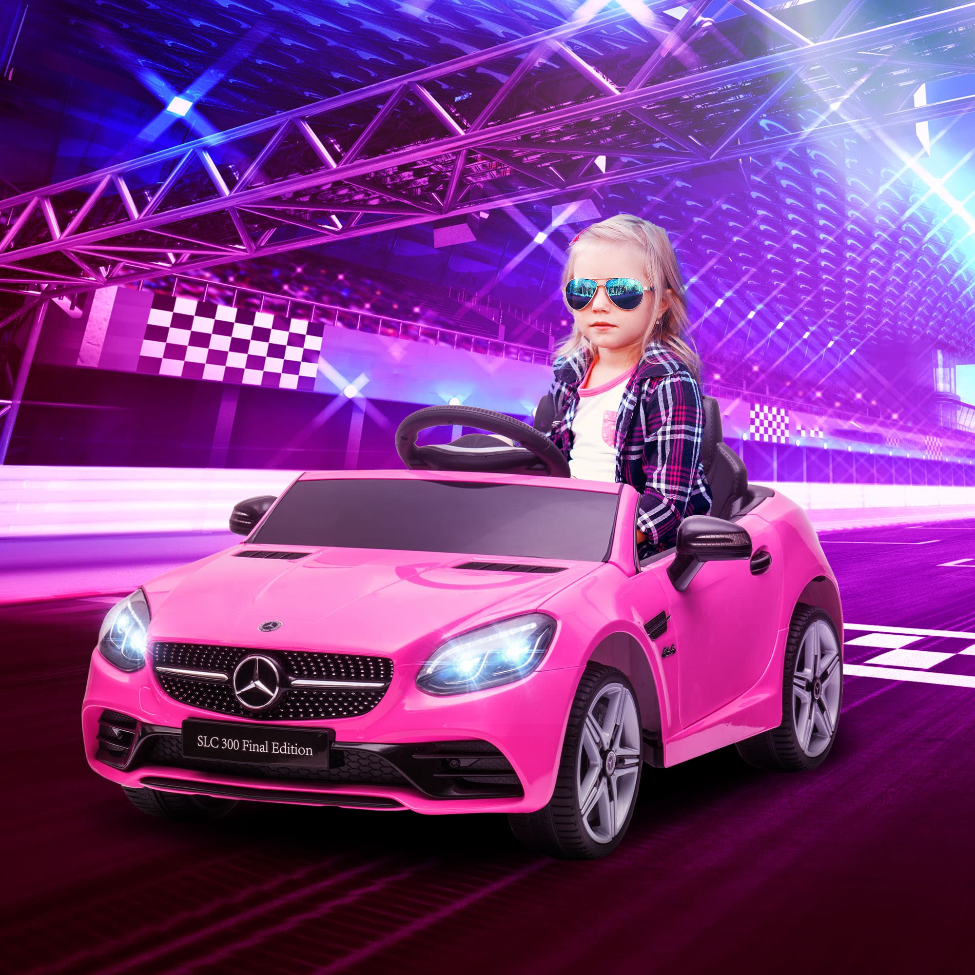Mercedes SLC 300 Licensed Kids Electric Car image 2