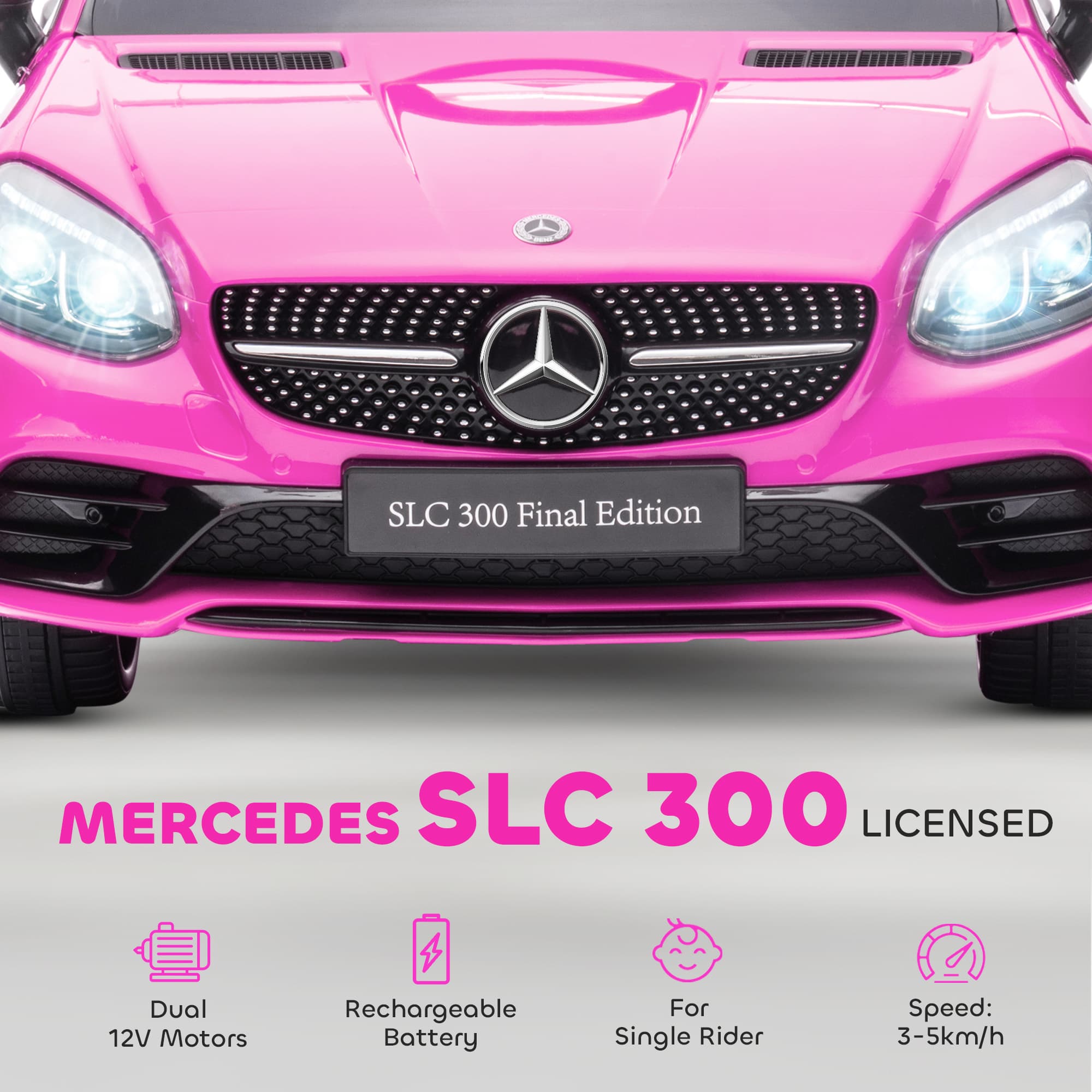 Mercedes SLC 300 Licensed Kids Electric Car image 4