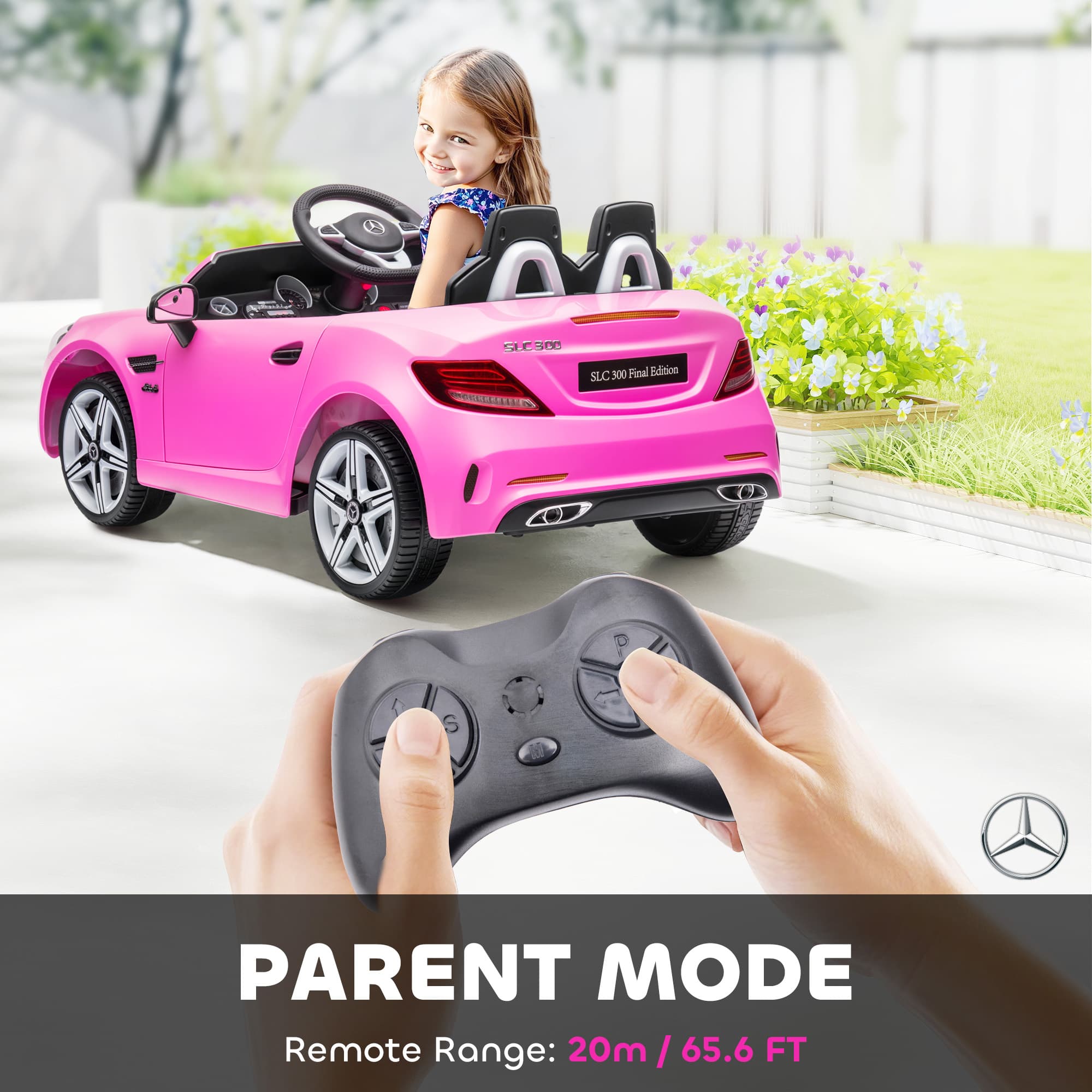 Mercedes SLC 300 Licensed Kids Electric Car image 5