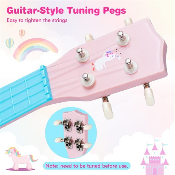 21 Kids Ukulele With Nylon Strings, BPA-Free image 6