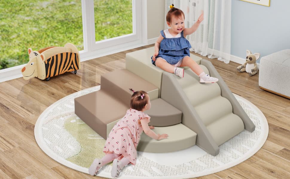 9-Piece Kids Climb & Crawl Soft Foam image 12