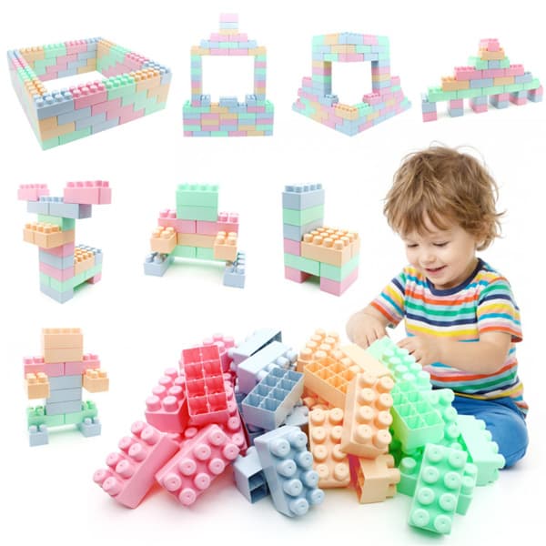 64 PCS Building Blocks Set For Toddlers image 9