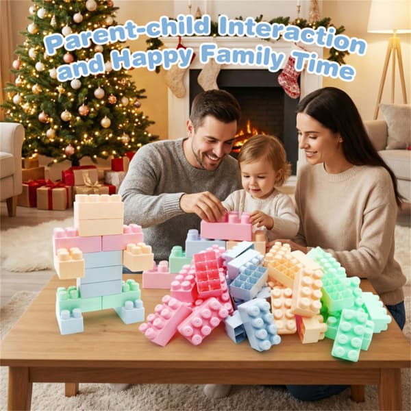 64 PCS Building Blocks Set For Toddlers image 11