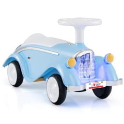 Kids Ride On Sliding Car, Foot-to-Floor Toy With LED Lights & Horn (Blue 19-36 Months) thumbnail 2