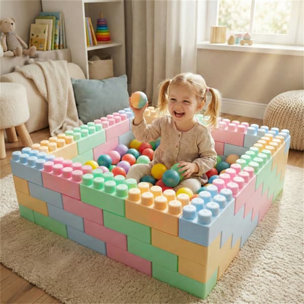64 PCS Building Blocks Set For Toddlers image 3