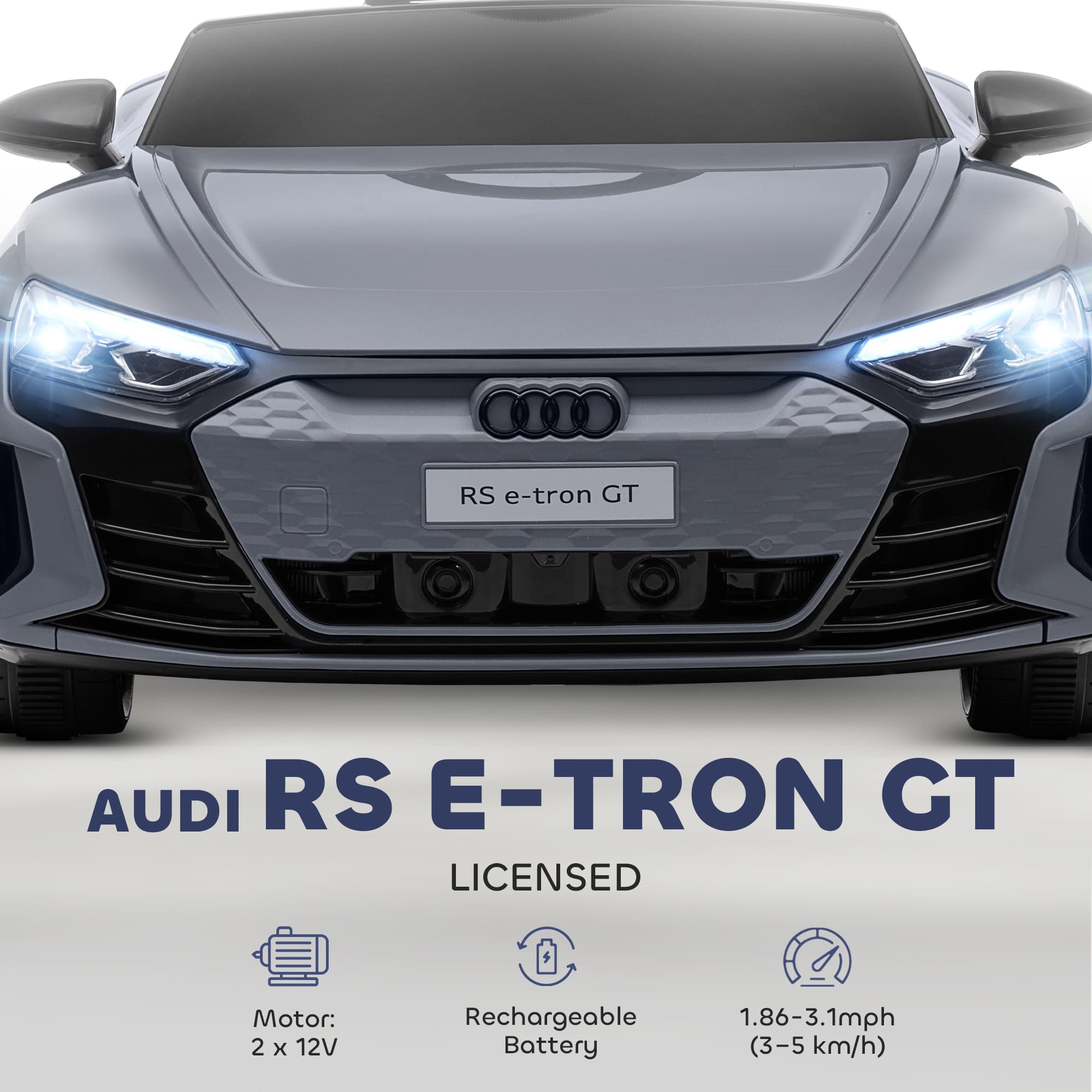 12V Licensed Audi RS E-tron GT Kids image 4