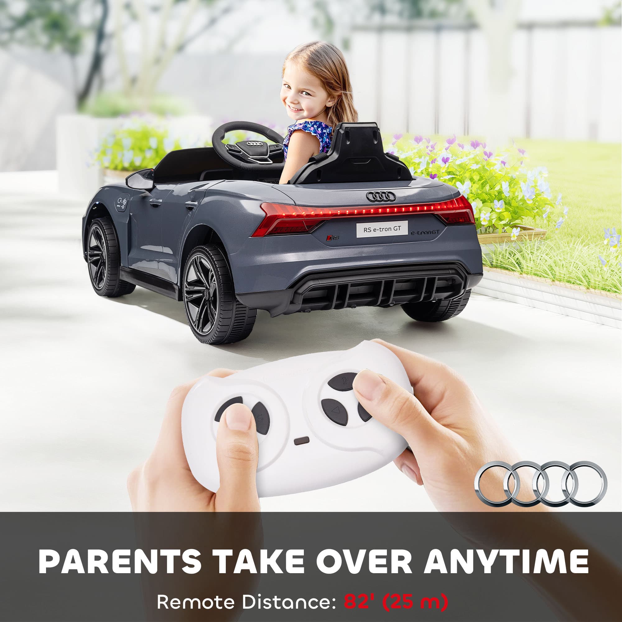 12V Licensed Audi RS E-tron GT Kids image 5