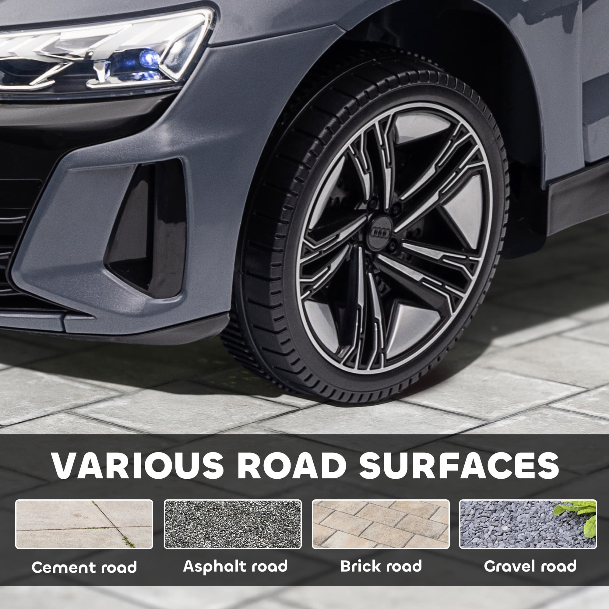 12V Licensed Audi RS E-tron GT Kids image 8