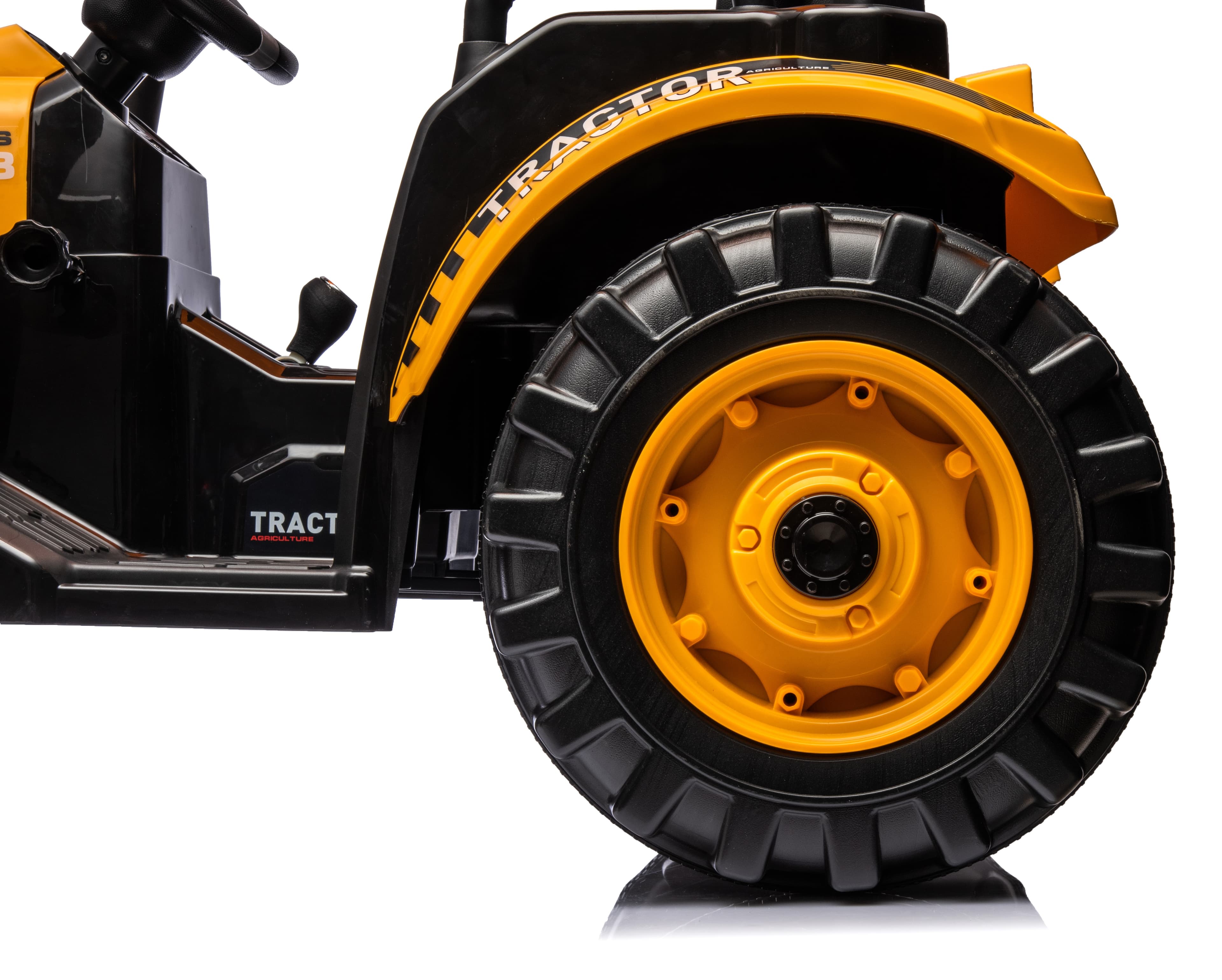 24V Kids Ride On Tractors With Parent image 8