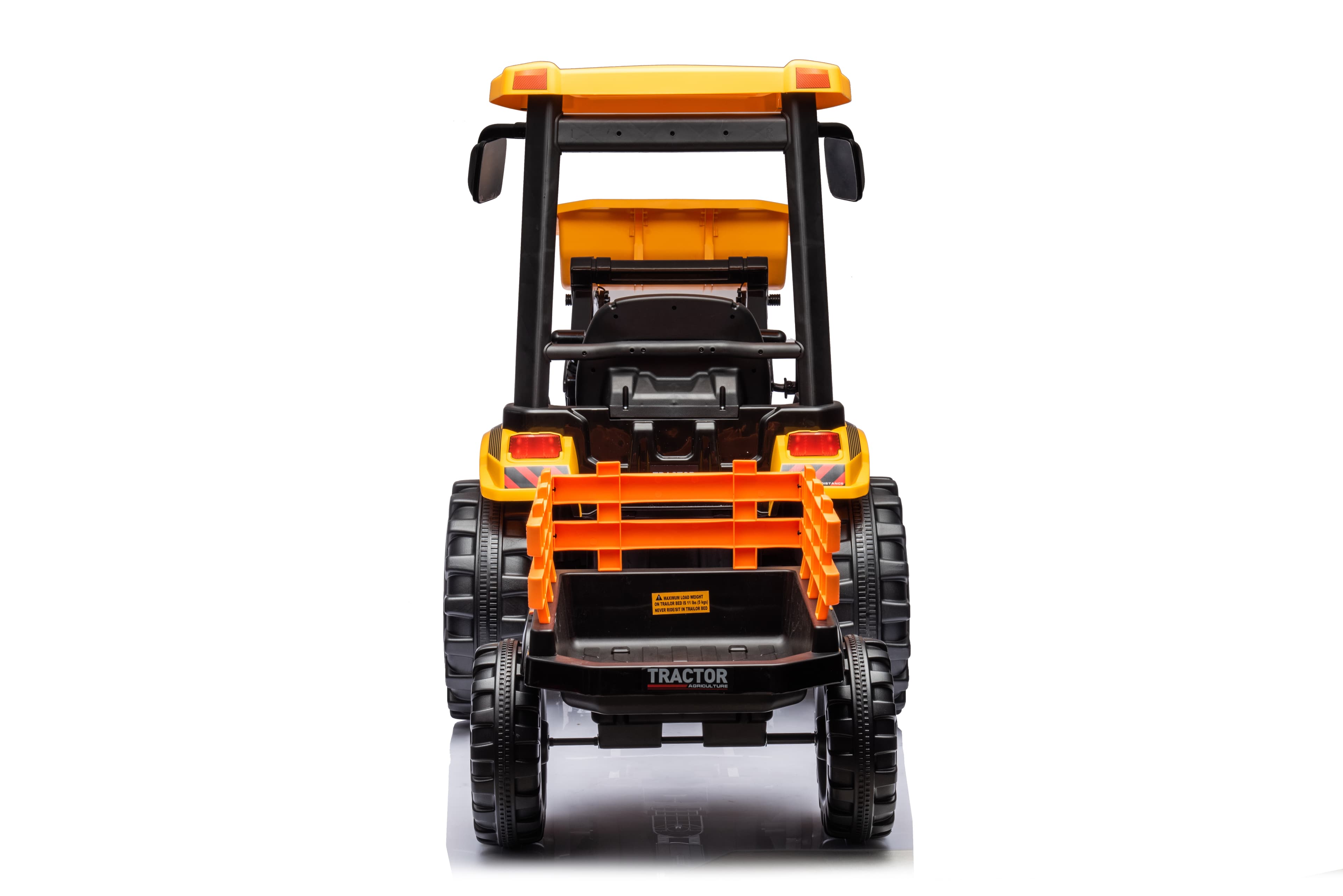 24V Kids Ride On Tractors With Parent image 4