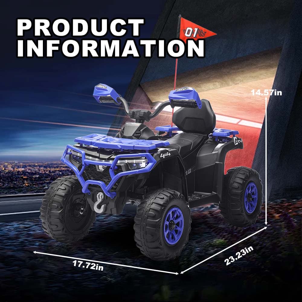 24V ATV TOY CARS 3-8 No RC image 7