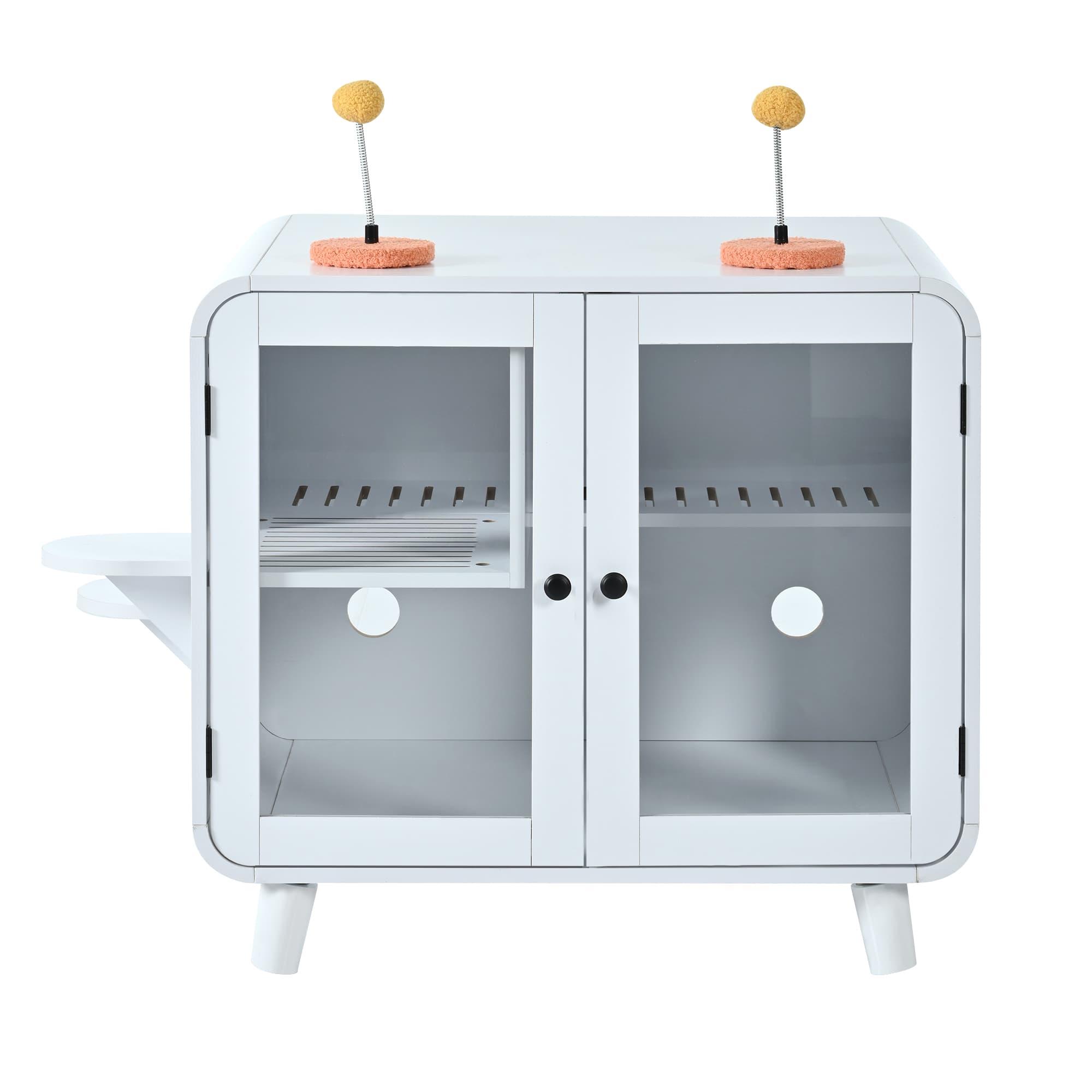 Cat Hidden Litter Box Enclosure With RGB image 7