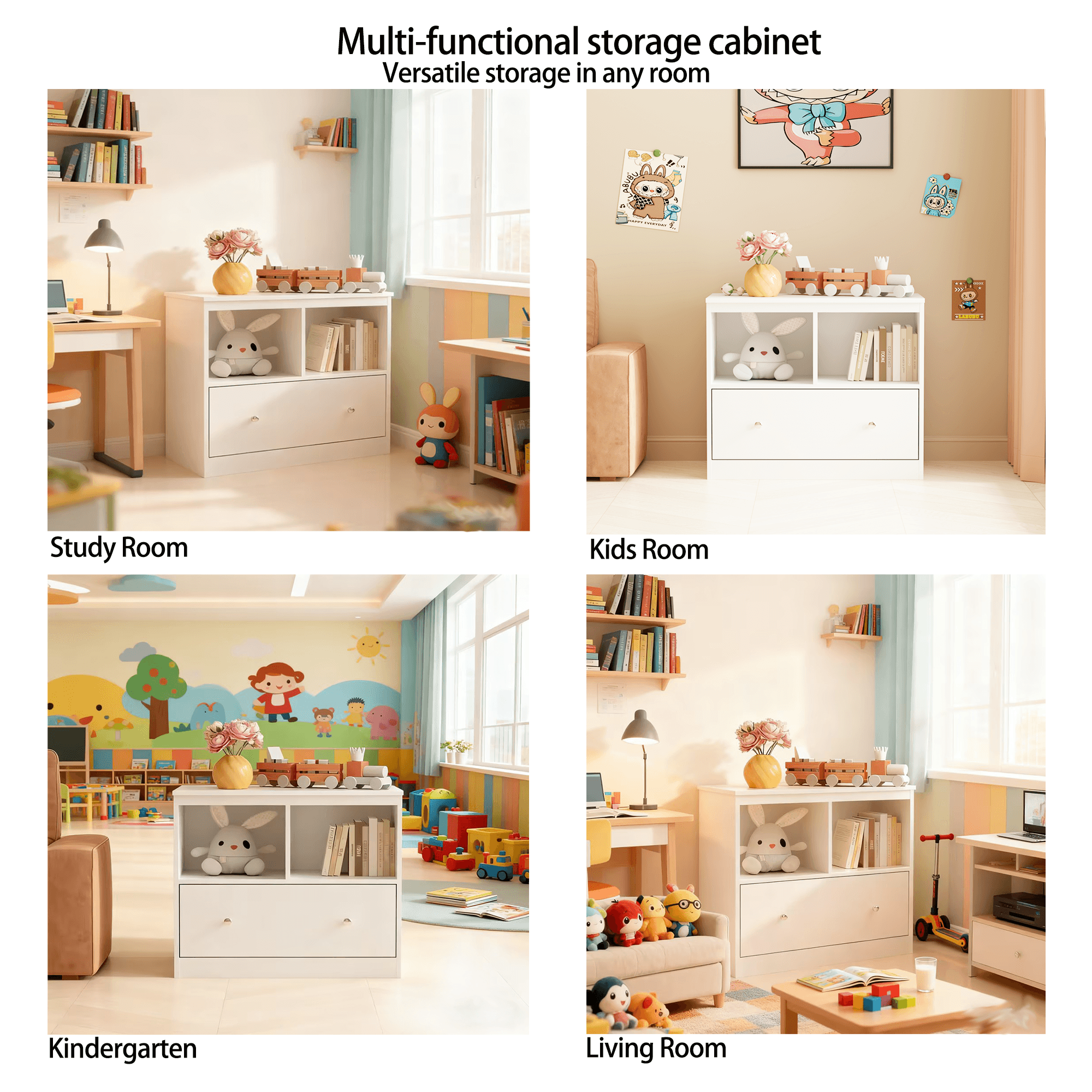 Kids Toy Storage Organizer With Large Drawer image 7