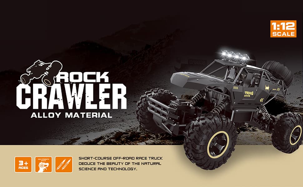 1-12 Rock Crawler Rechargeable Off Road Truck image 2