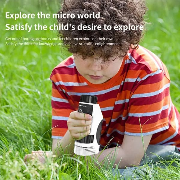 Kids Mini 50X-300X Microscope, Your Little Scientist image 2