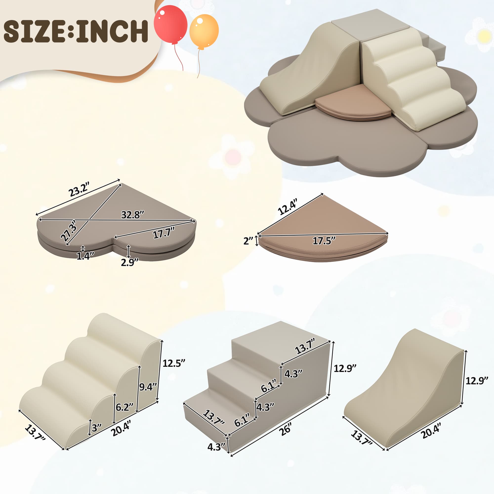 Soft Foam Block Play Structures Climbers For image 18