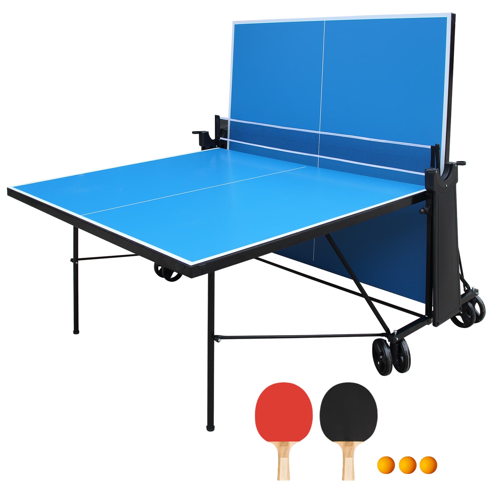Offical Size Outdoor Table Tennis Table Foldable image 5