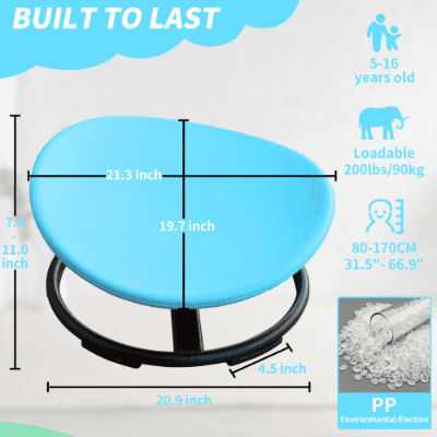 KIds Sensory Swivel Chair For Children With image 5