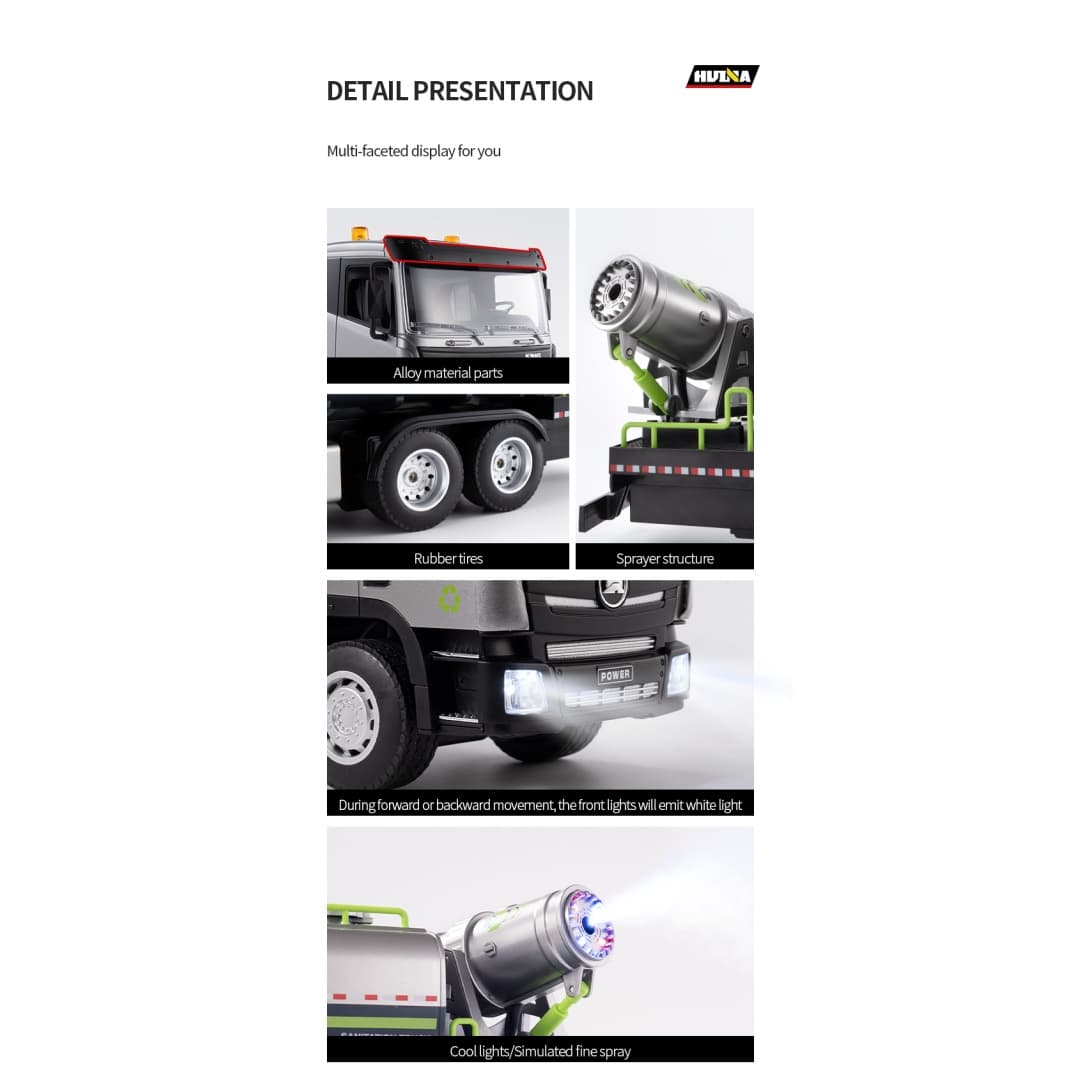 Huina 1316 1-18 Semi-Alloy Remote Controlled Fog image 4
