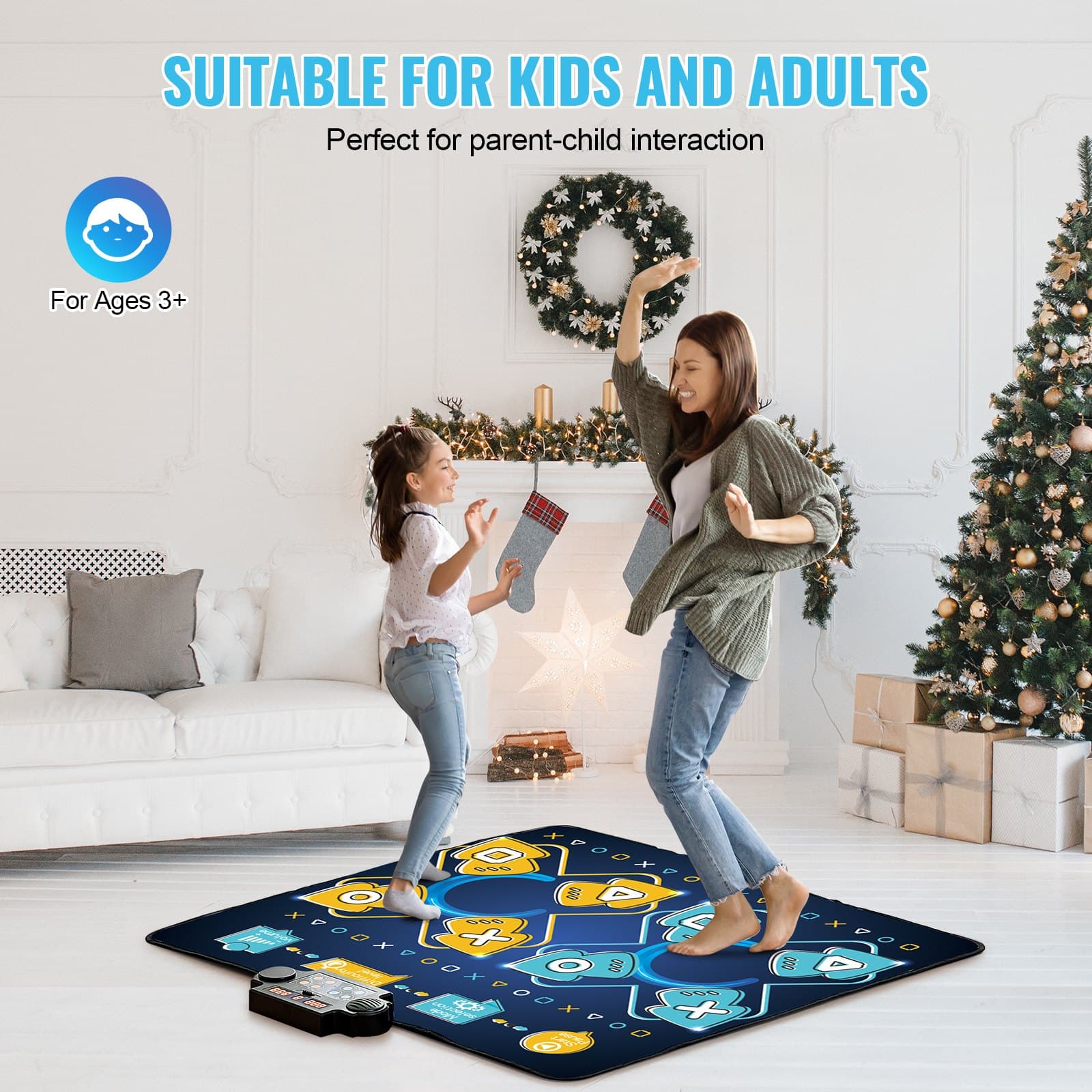 VEVOR Dance Mat For Kids Dance Pad image 3
