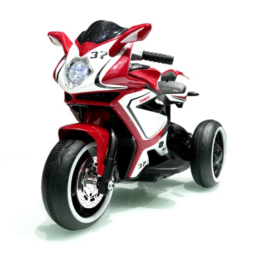 Plastic Red 6V Kids Electric Motorcycle Kids image 2