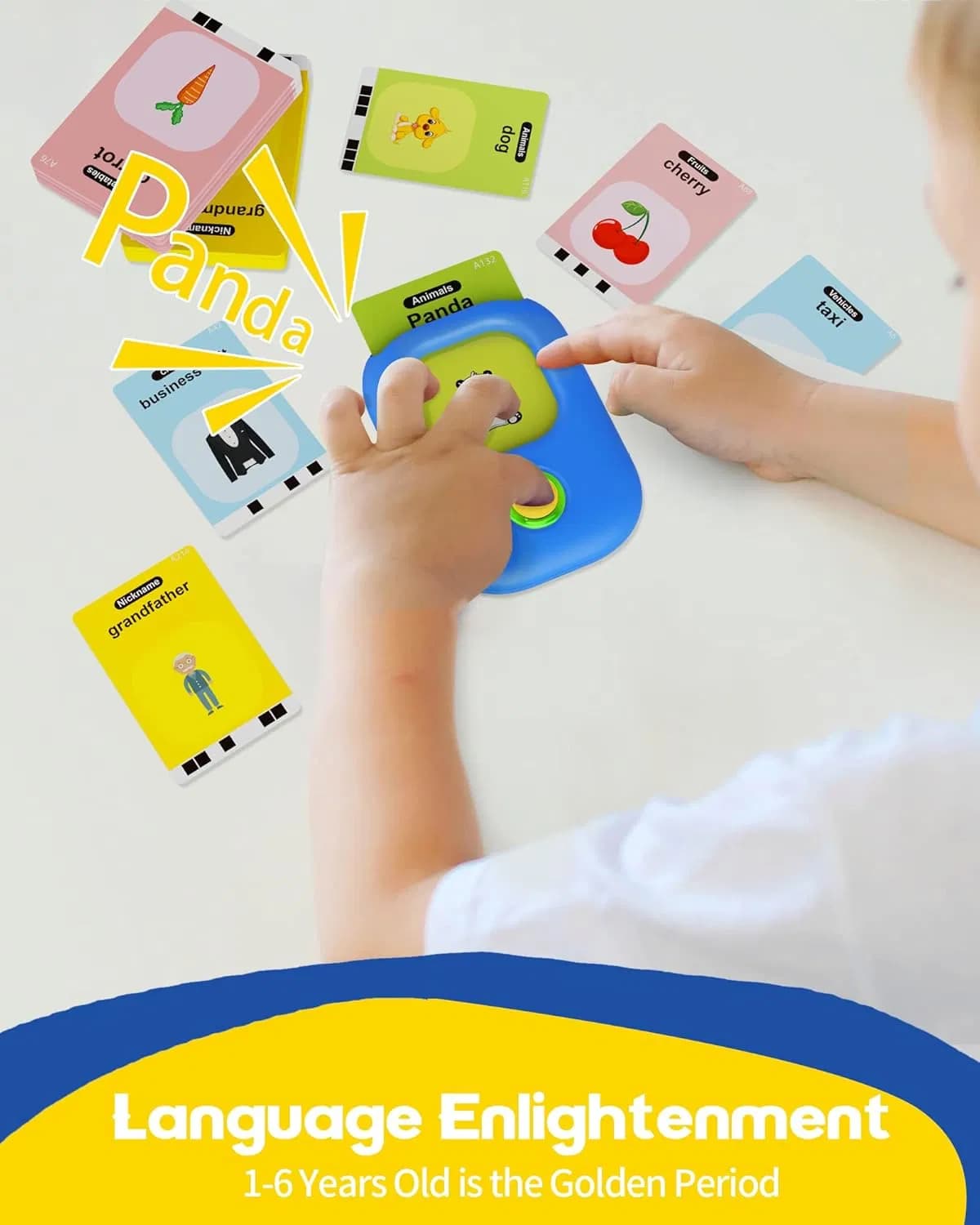 Talking Flash Cards,Kids Toddler Flash Cards With image 2